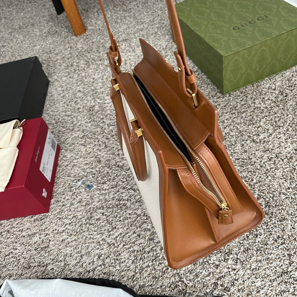 Saint Laurent tote canvas bag - Picture 5 of 5